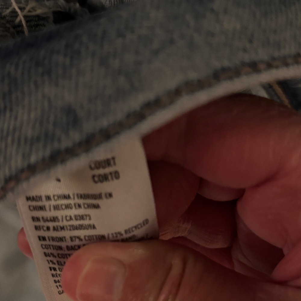 American Eagle Outfitters Light Blue Straight Jeans - Picture 5 of 6